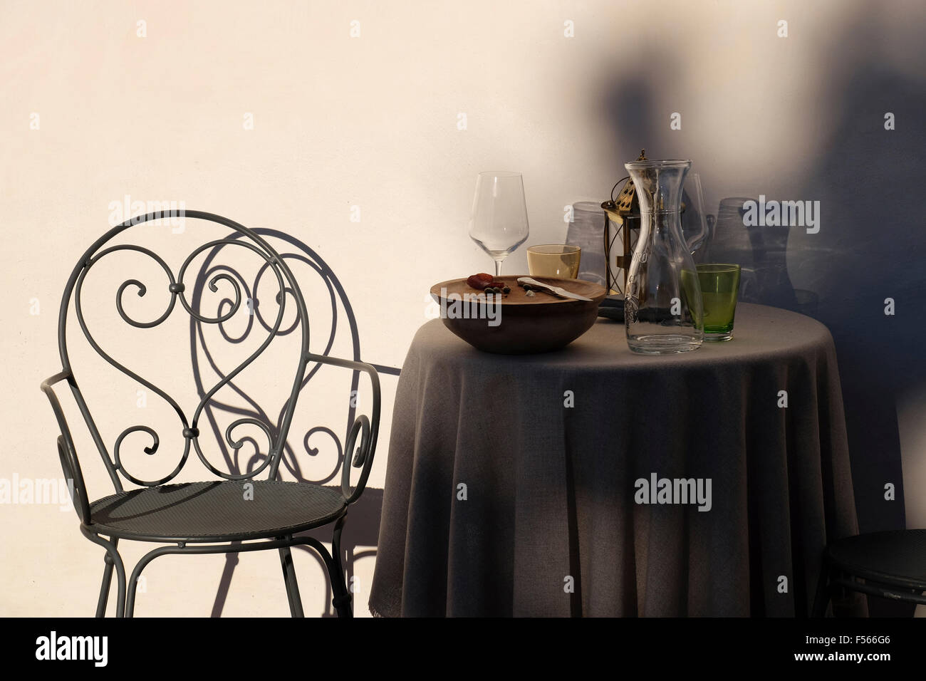 After dinner, Italy Stock Photo Alamy