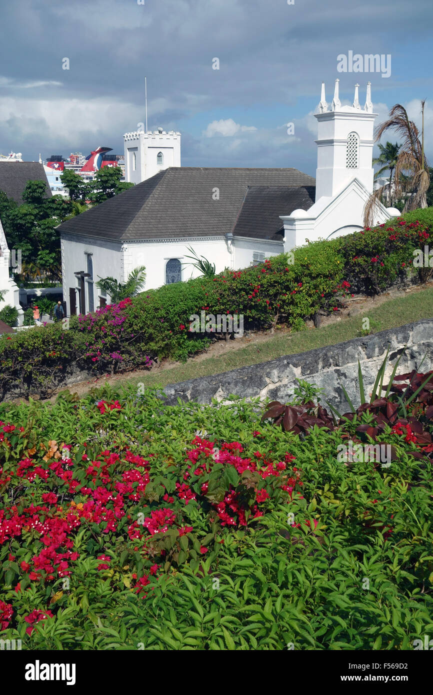 St. Andrew's Presbyterian Church, Nassau, Bahamas, Caribbean Stock