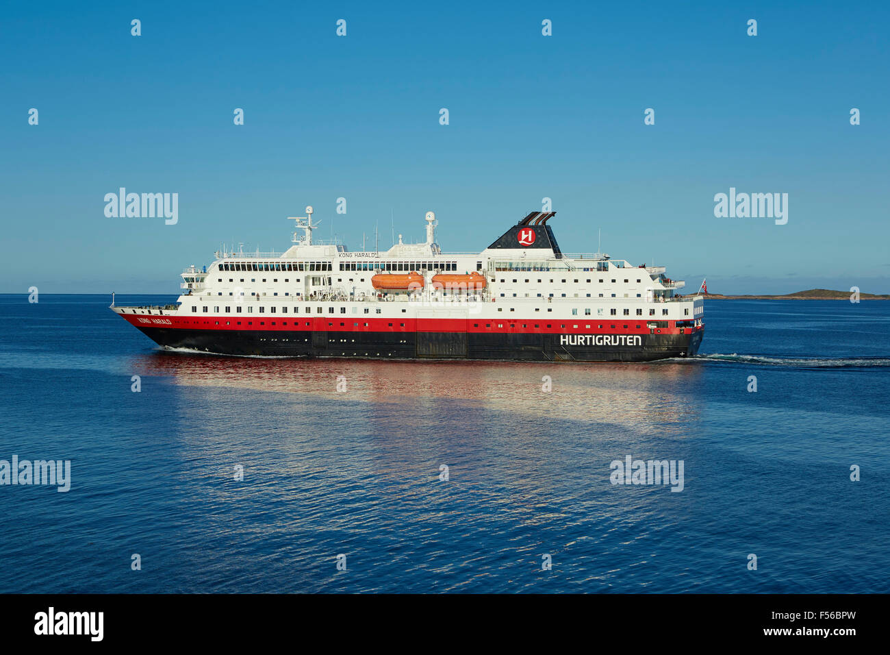 wallpapers Kong Harald Ship alamy