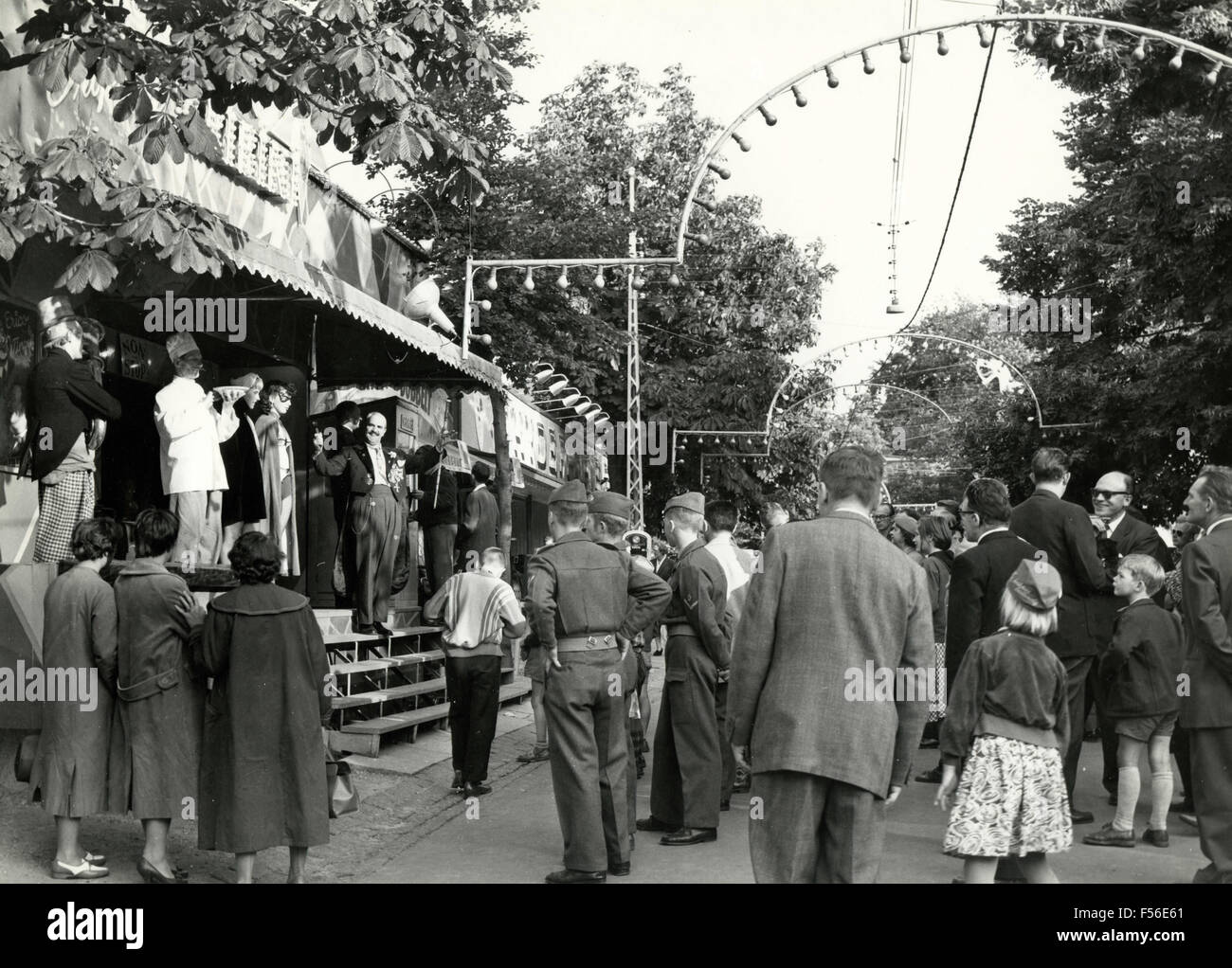 Show at Tivoli, Copenhagen, Denmark Stock Photo - Alamy