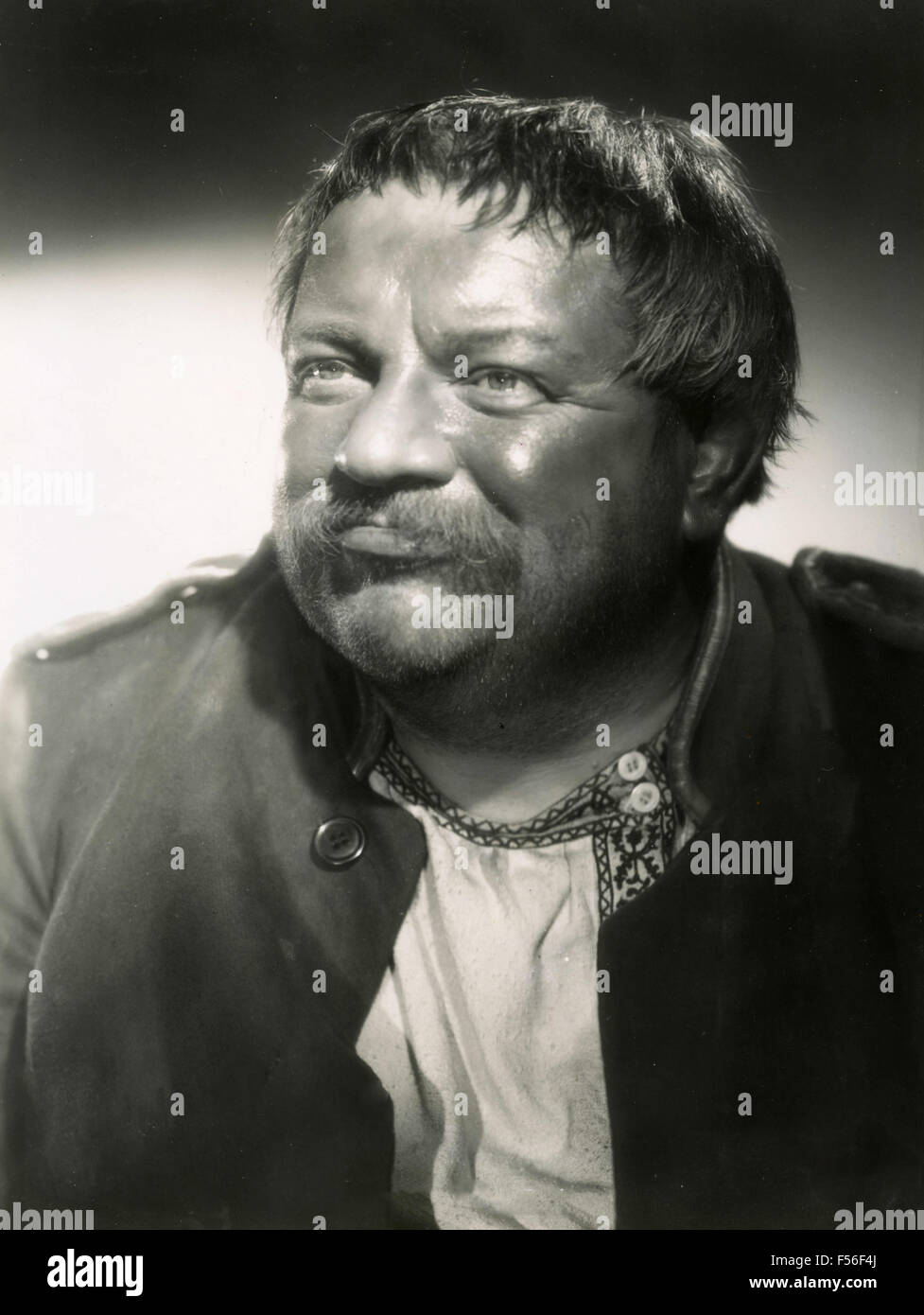The German actor Heinrich George Stock Photo