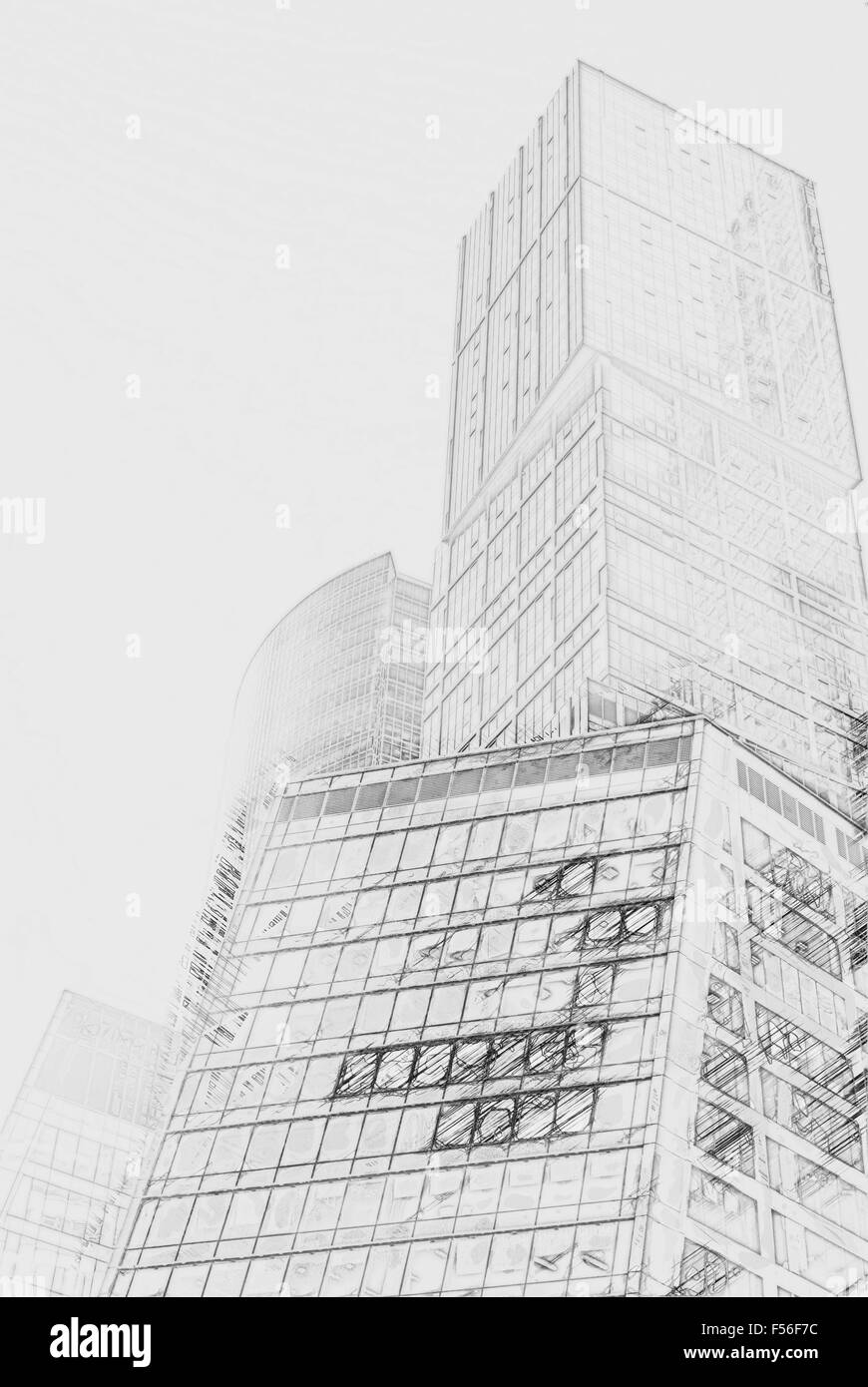 modern office buildings Stock Photo Alamy