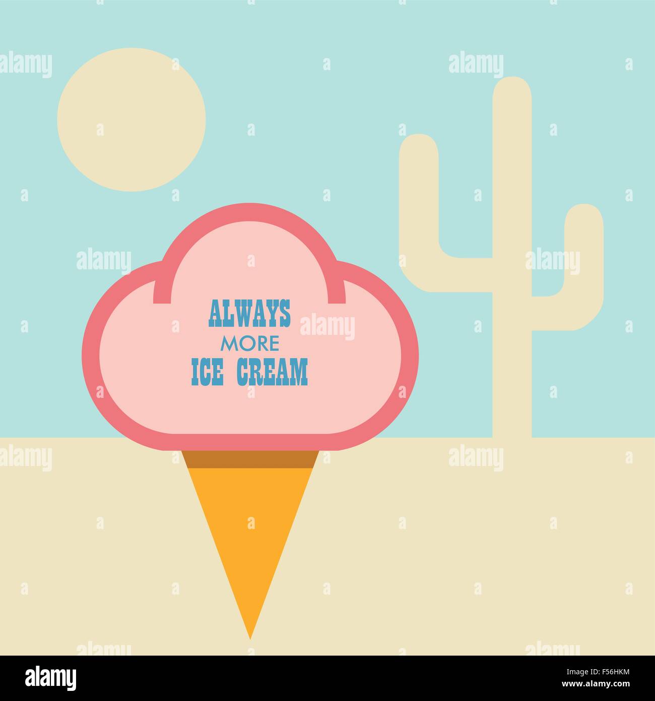 Icon ice cream isolated on white background Stock Vector Image & Art ...
