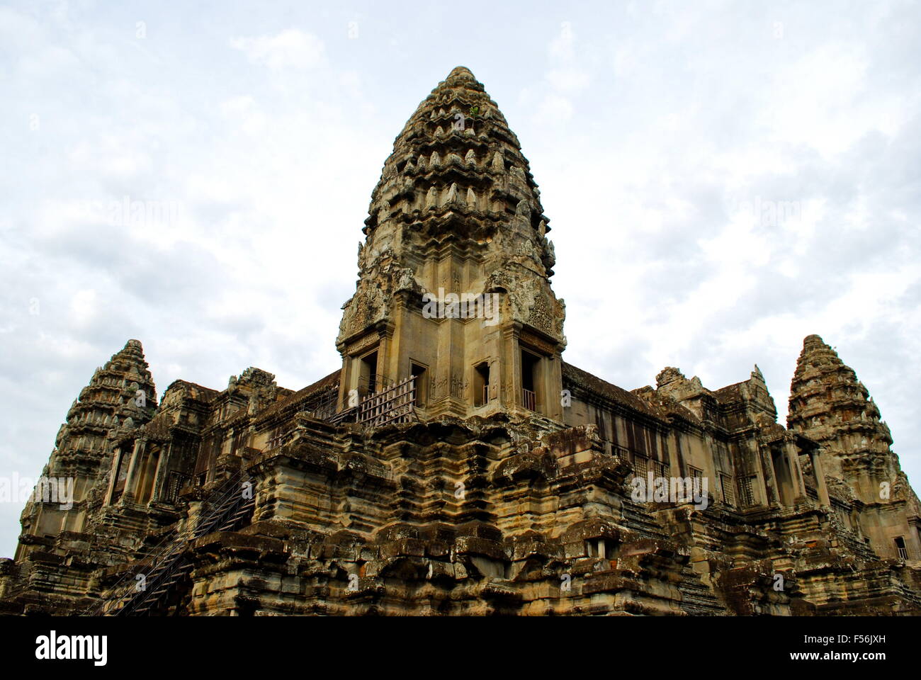 Angkor Wat temple complex in Cambodia, the largest religious monument