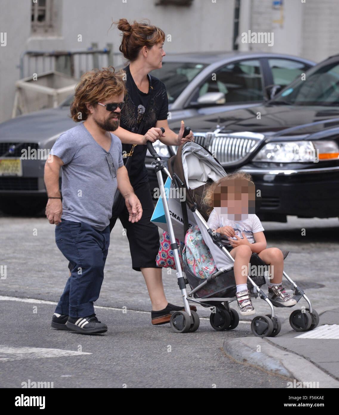 Peter Dinklage out with his family Featuring Peter Dinklage, Erica