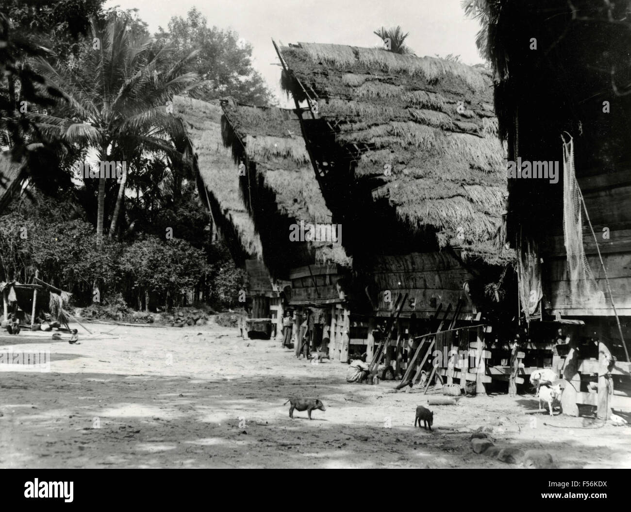 Batak village, Sumatra, Indonesia Stock Photo - Alamy