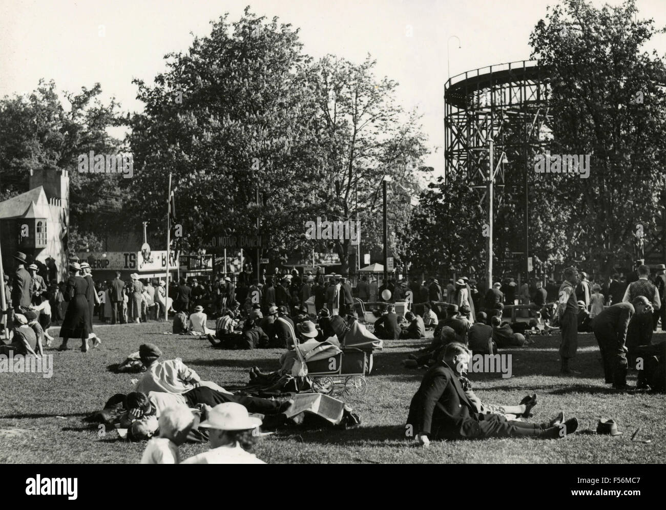 View of dyrehavsbakken hires stock photography and images Alamy