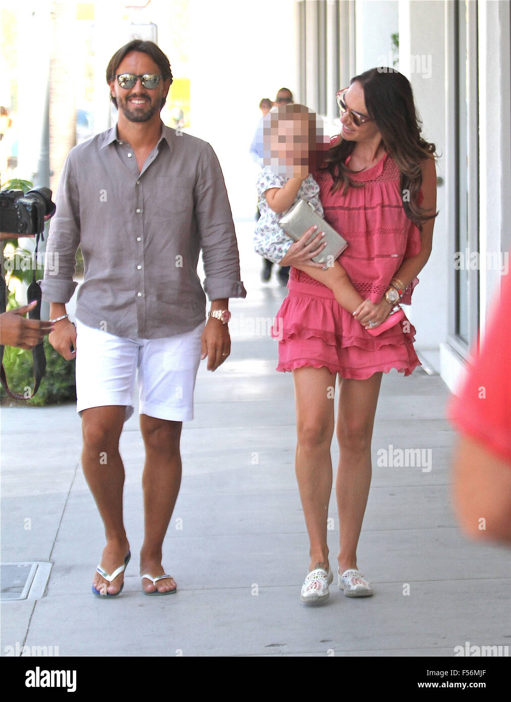 Tamara Ecclestone takes her family shopping in Beverly Hills Featuring