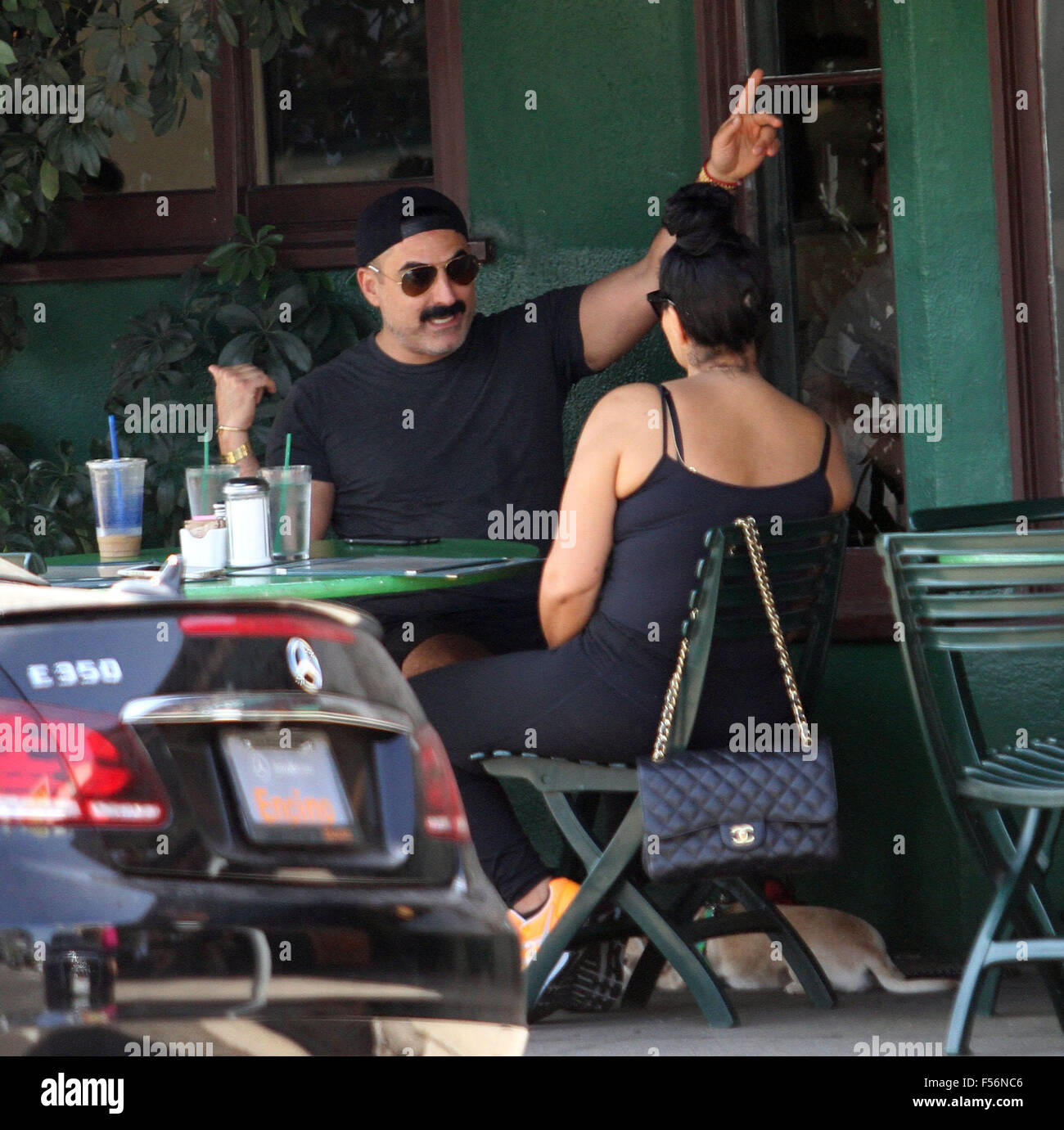 'Shahs of Sunset' star Reza Farahan has lunch with friends in Hollywood ...