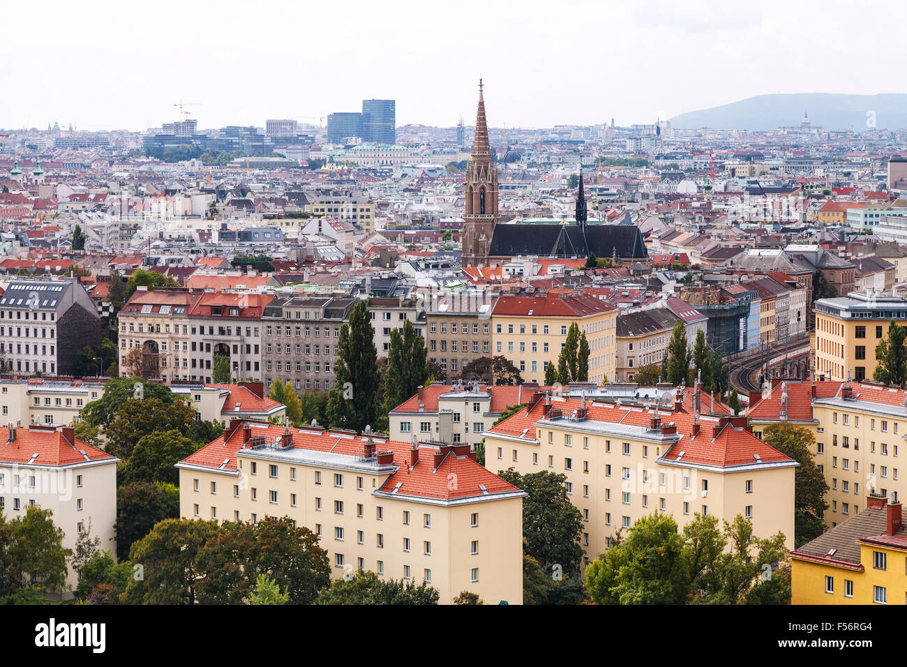 Wien skyline hi-res stock photography and images - Alamy