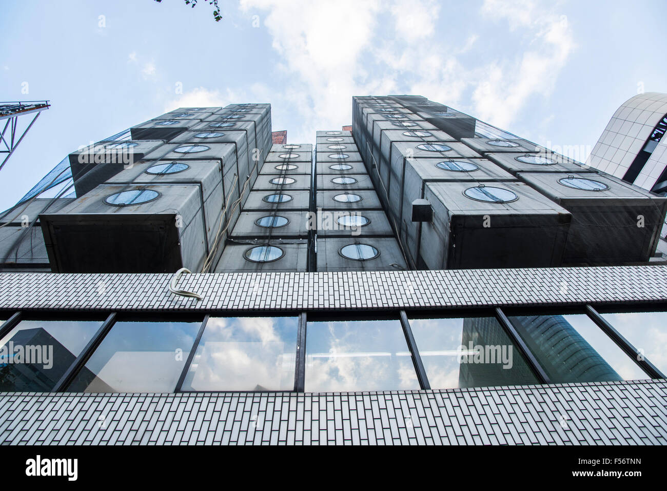 Nakagin Capsule Tower Building,ChuoKu,Tokyo,Japan Stock Photo Alamy