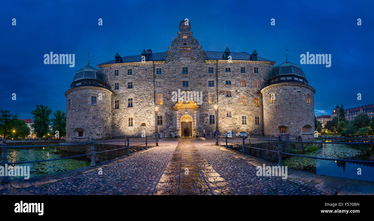 Castle, Örebro, Sweden Stock Photo