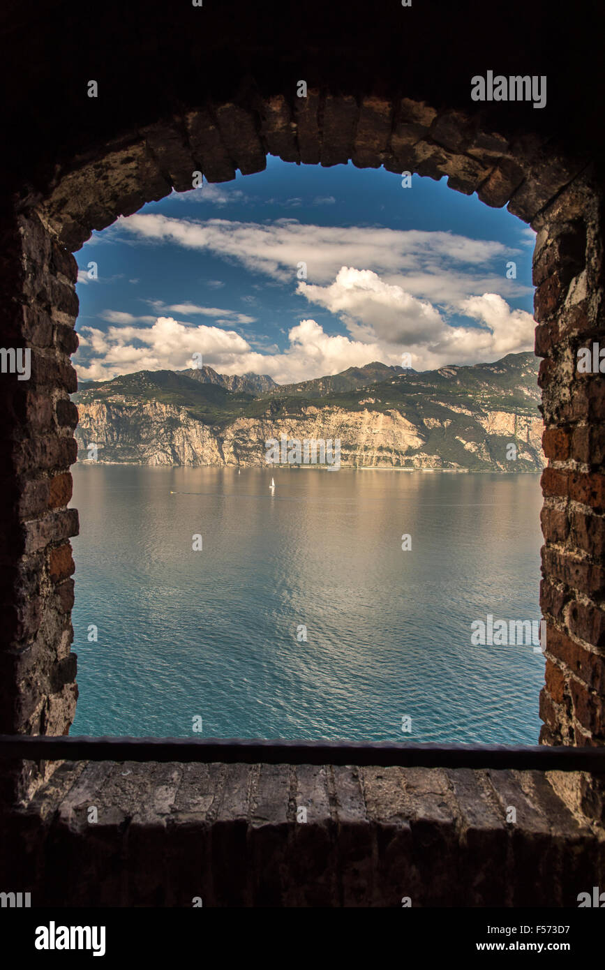 Lake Garda, Veneto, Italy Stock Photo