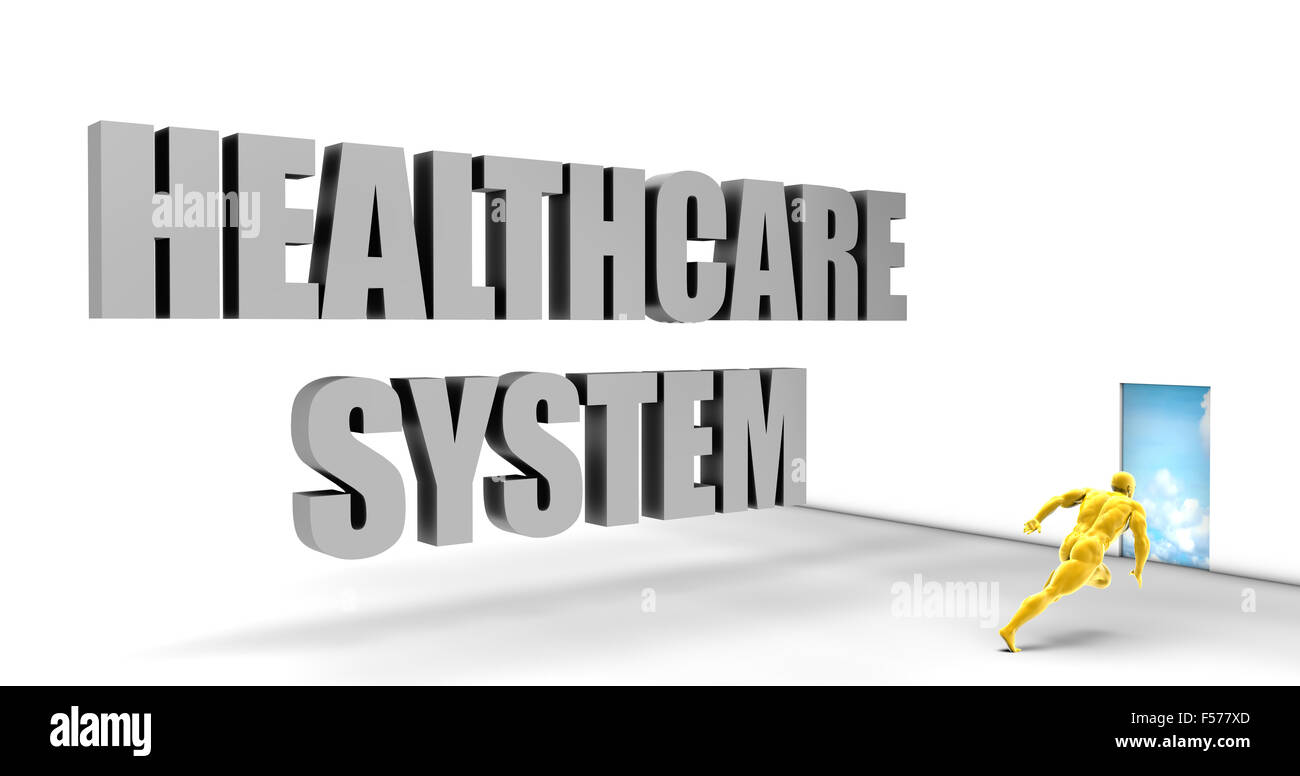 Healthcare System as a Fast Track Direct Express Path Stock Photo Alamy