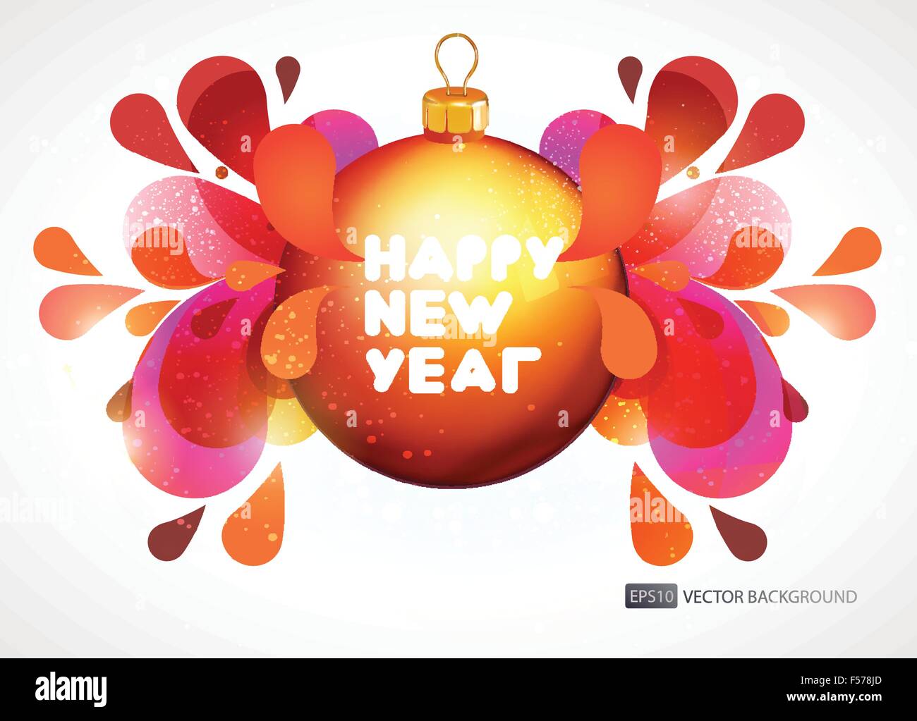 New year vector background Stock Vector Image & Art - Alamy