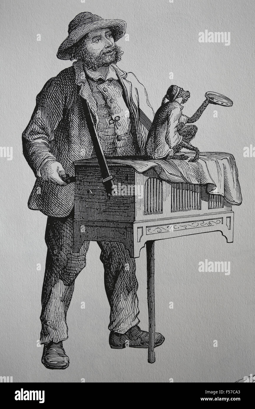 Organ grinder monkey hires stock photography and images Alamy