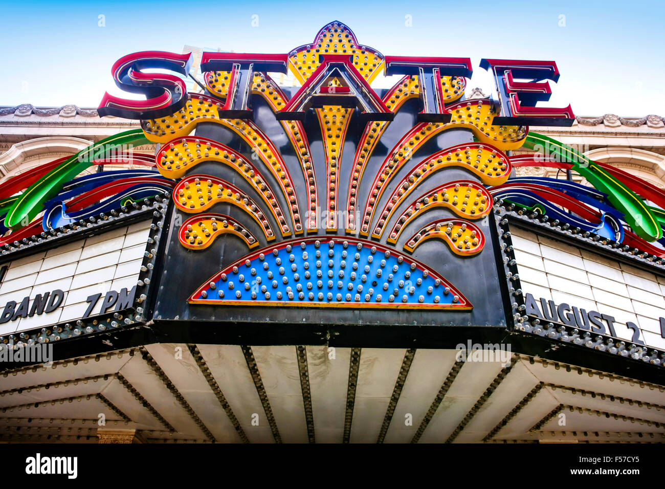 State Theater in the Hennepin Ave Theater District of Minneapolis MN