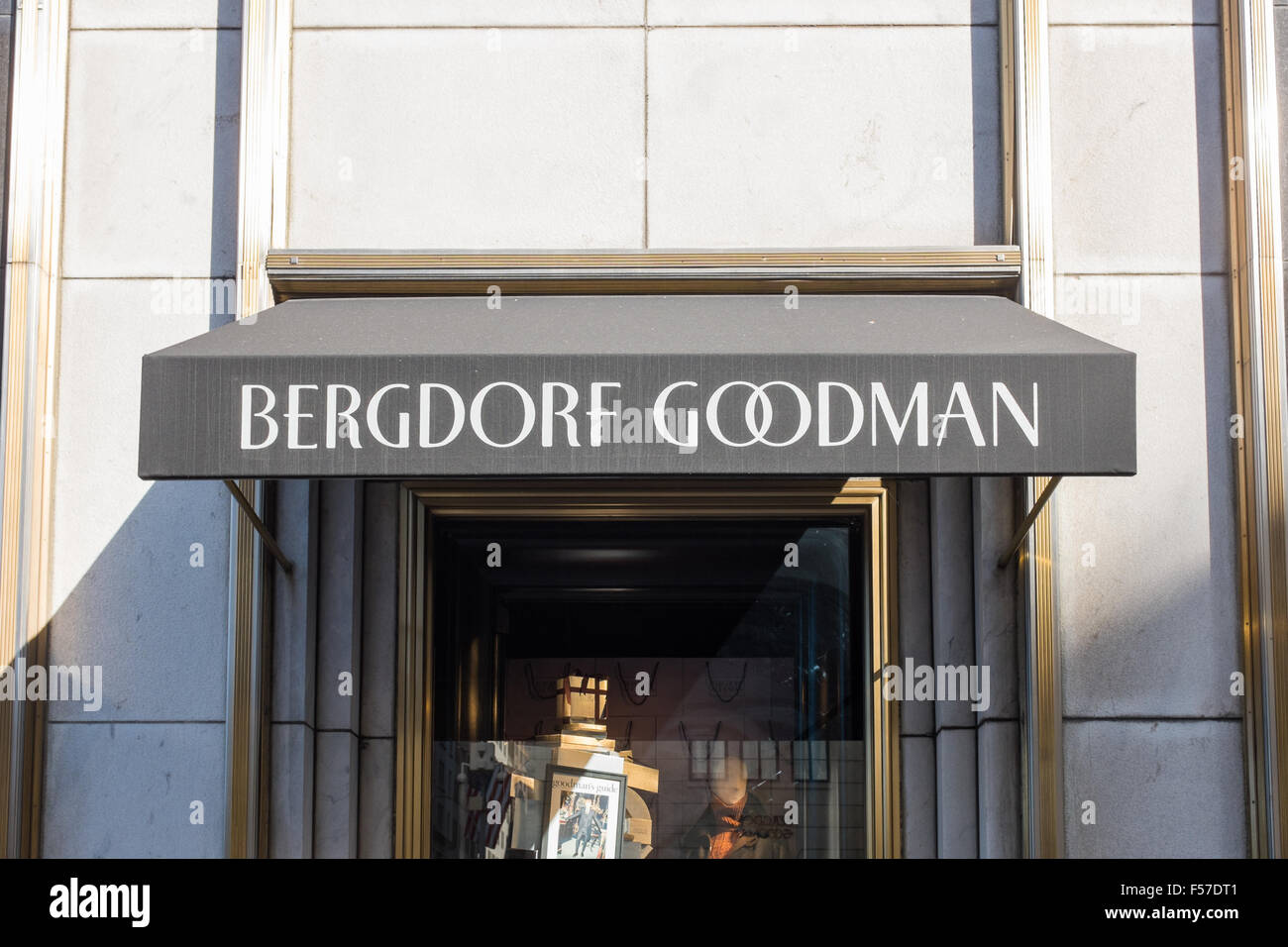 Bergdorf Goodman is a Luxury Department Store on Fifth Avenue, NYC, USA  Stock Photo - Alamy