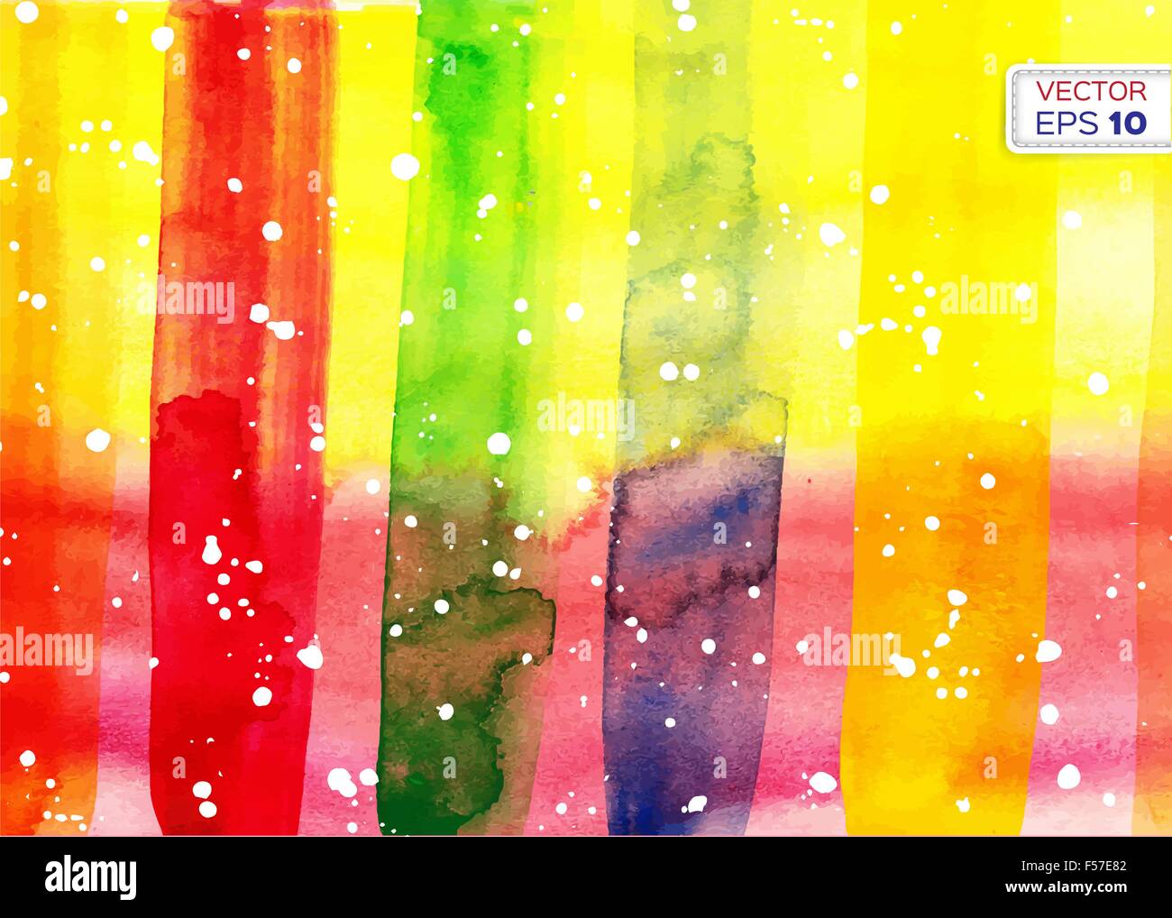 Hand drawn watercolor illustration Stock Vector Image & Art - Alamy
