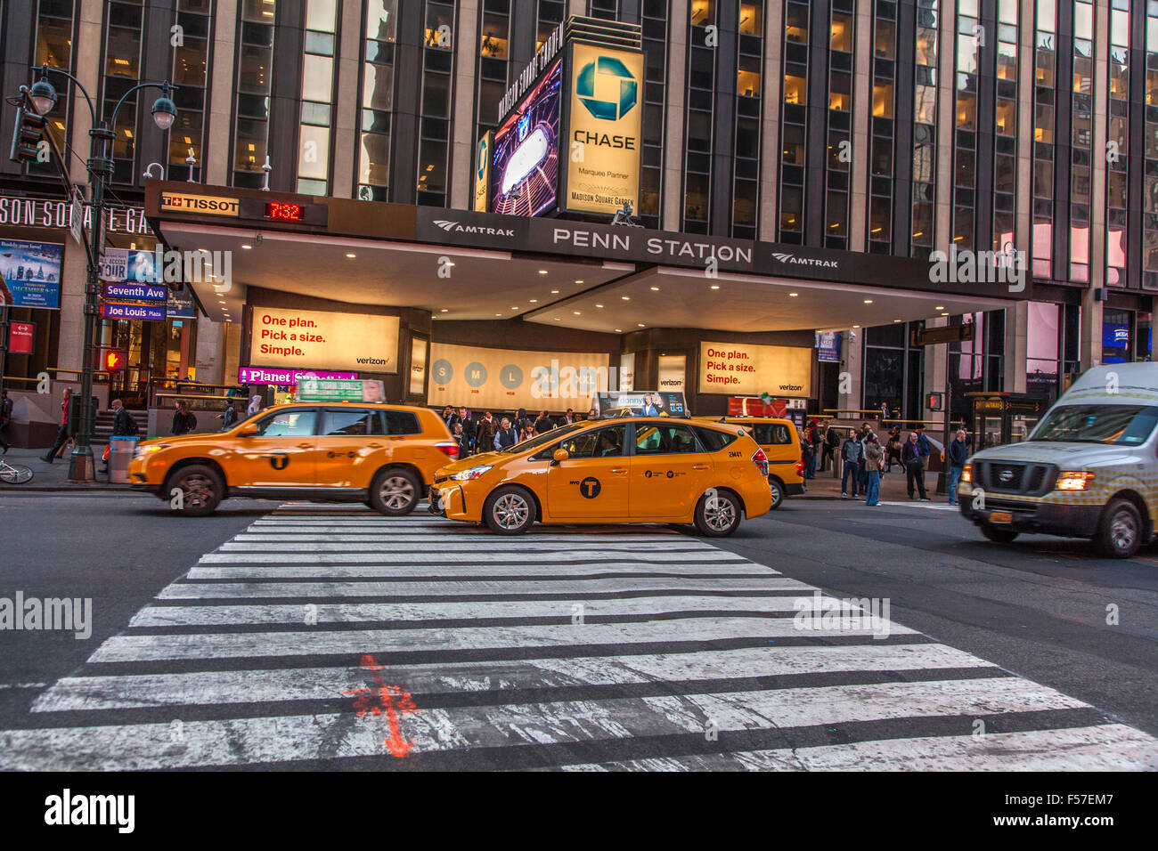 Penn Station 7th Avenue, Manhattan, New York City, United States of