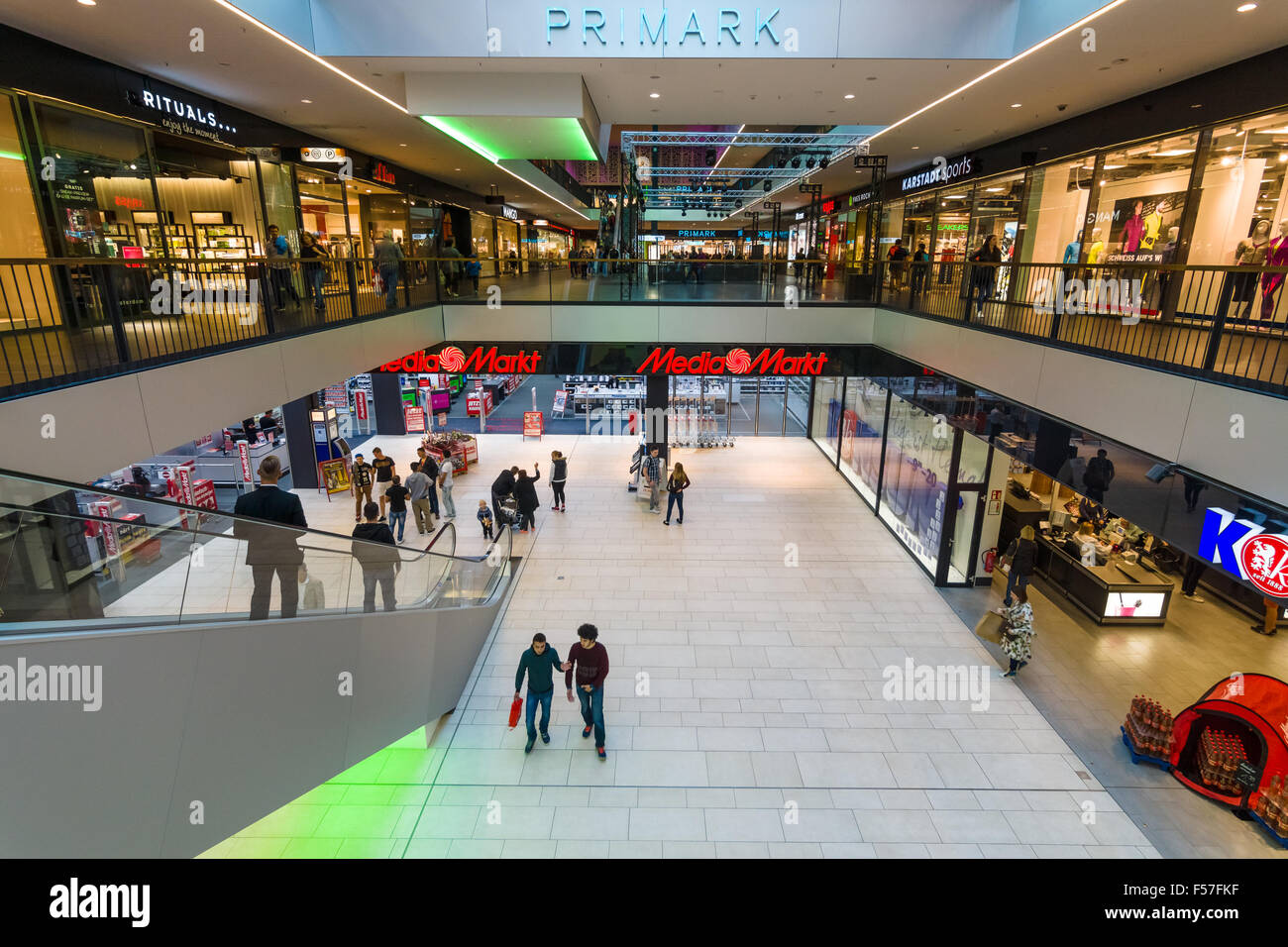 Shopping Center Dresden Germany High Resolution Stock Photography and