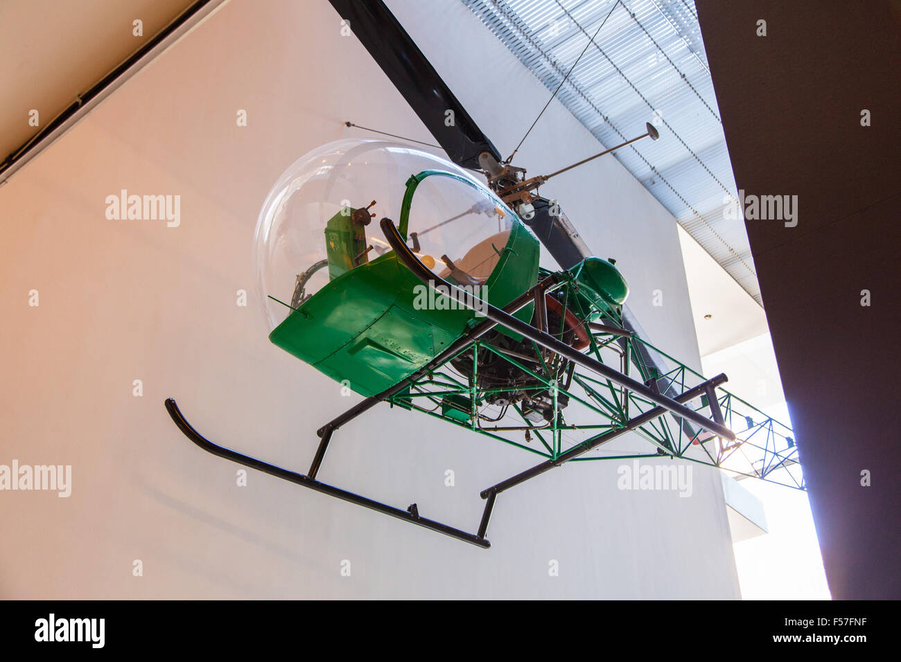 Bell47D1 Helicopter by Arthur Young. The Museum of Modern Art ( Moma
