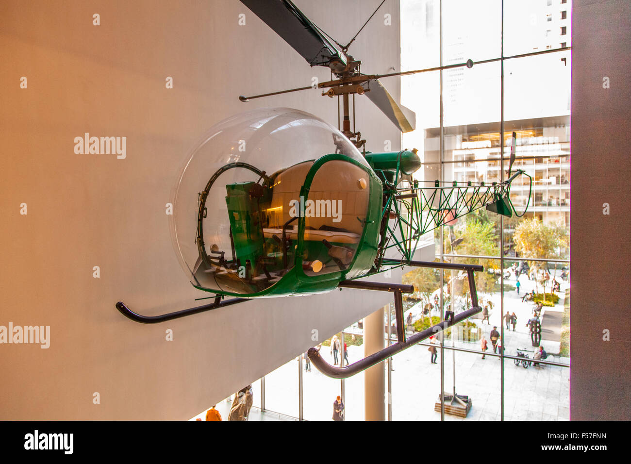 Bell47D1 Helicopter by Arthur Young. The Museum of Modern Art ( Moma