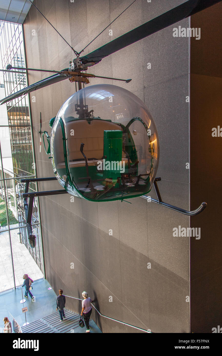 Bell47D1 Helicopter by Arthur Young. The Museum of Modern Art ( Moma