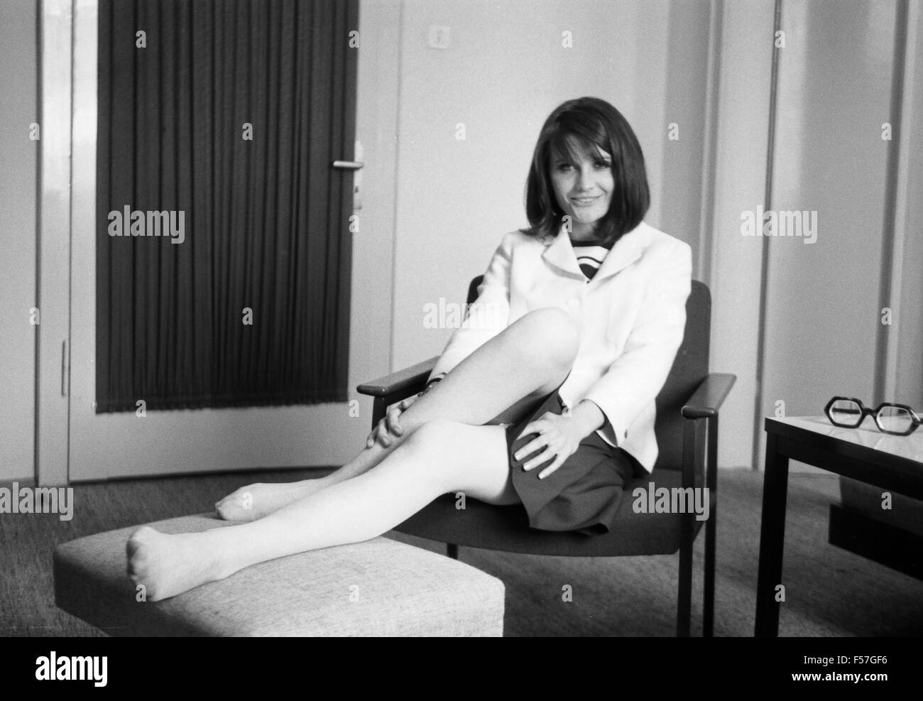 Britische Popsängerin Sandie Shaw Deutschland 1960er Jahre British Pop Singer Sandie Shaw