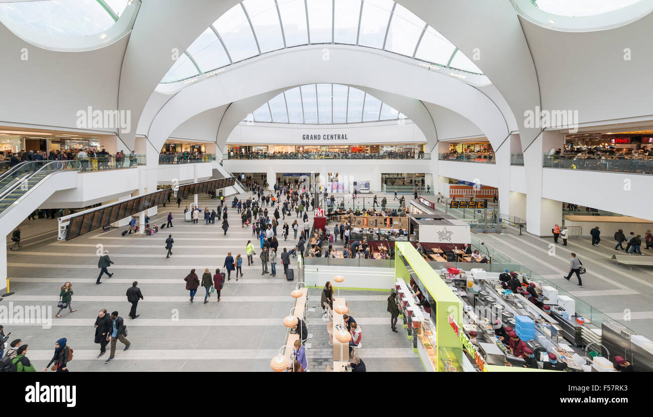 Grand Central shopping centre at New Street Station, Birmingham Stock Photo