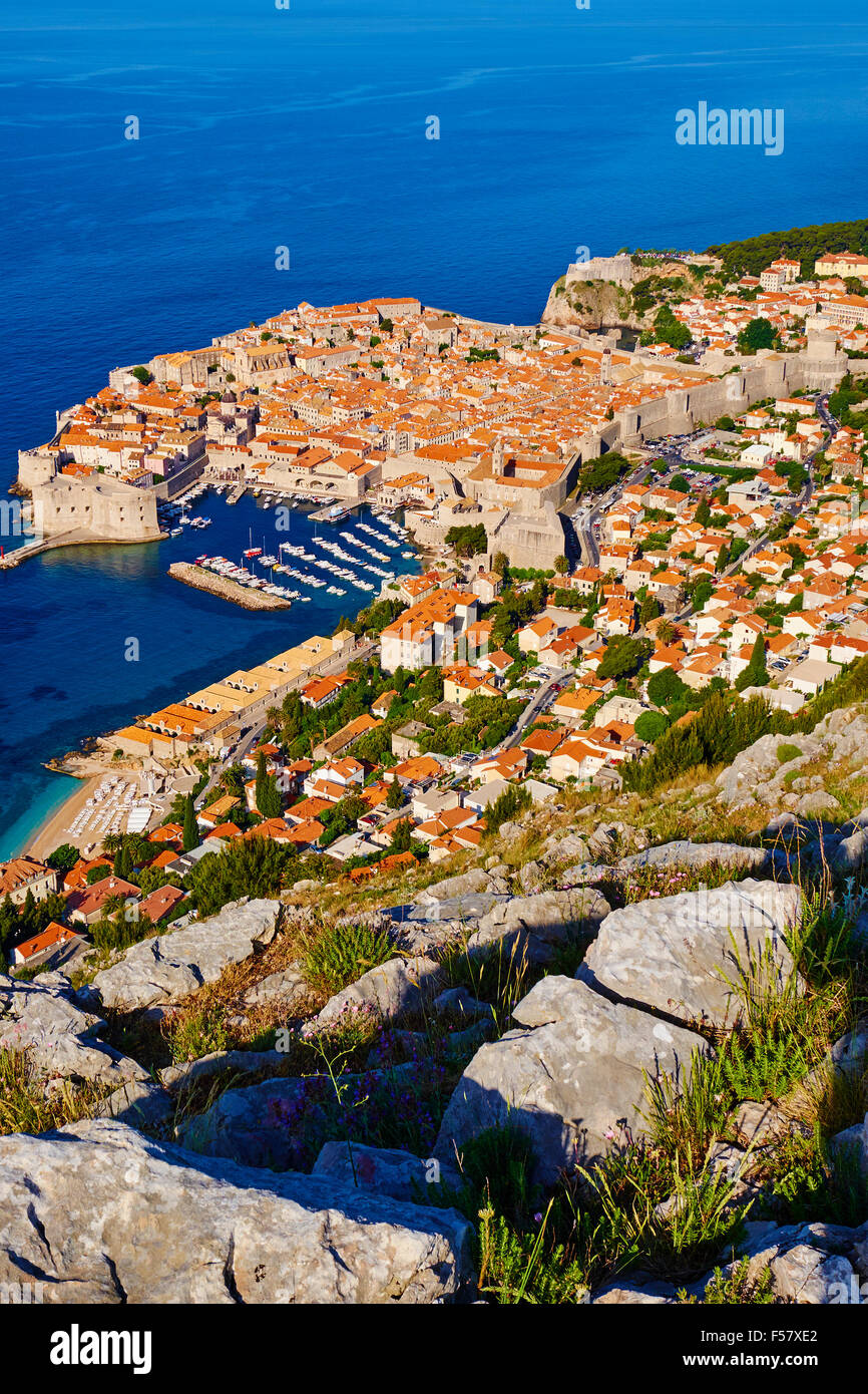 Croatia, Dalmatia, Dubrovnik, historical centre, Unesco World Heritage site, old town Stock Photo