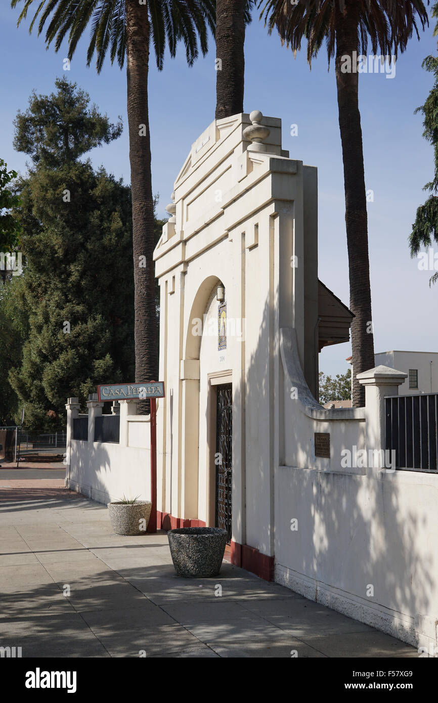 Casa Peralta, San Leandro, CA Stock Photo Alamy