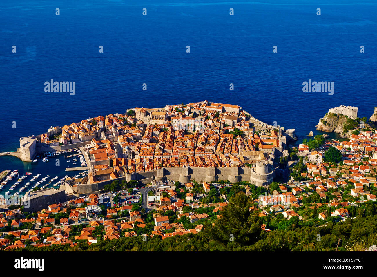Croatia, Dalmatia, Dubrovnik, historical centre, Unesco World Heritage site, old town Stock Photo