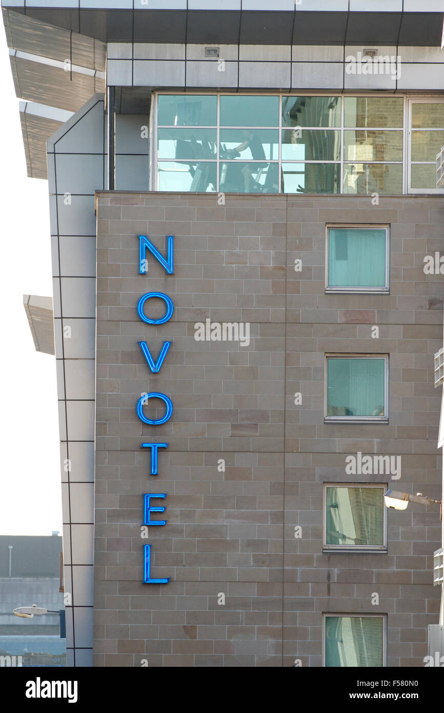 Novotel Hotel, Glasgow. Stock Photo