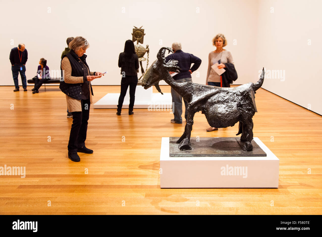 She Goat' by Pablo Picasso at MoMA The Museum of Modern Art, New city, United States of Stock Photo - Alamy