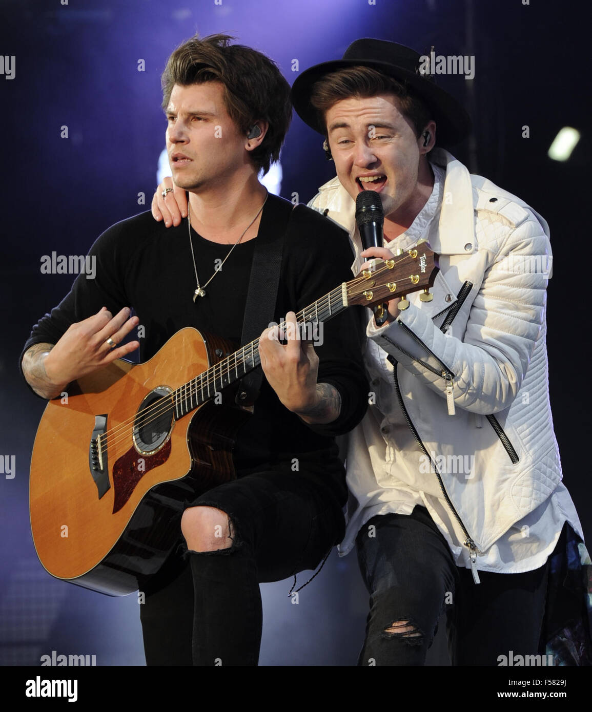 Fusion Festival 2015 - Day 1 - Performances - Rixton Featuring: Rixton ...