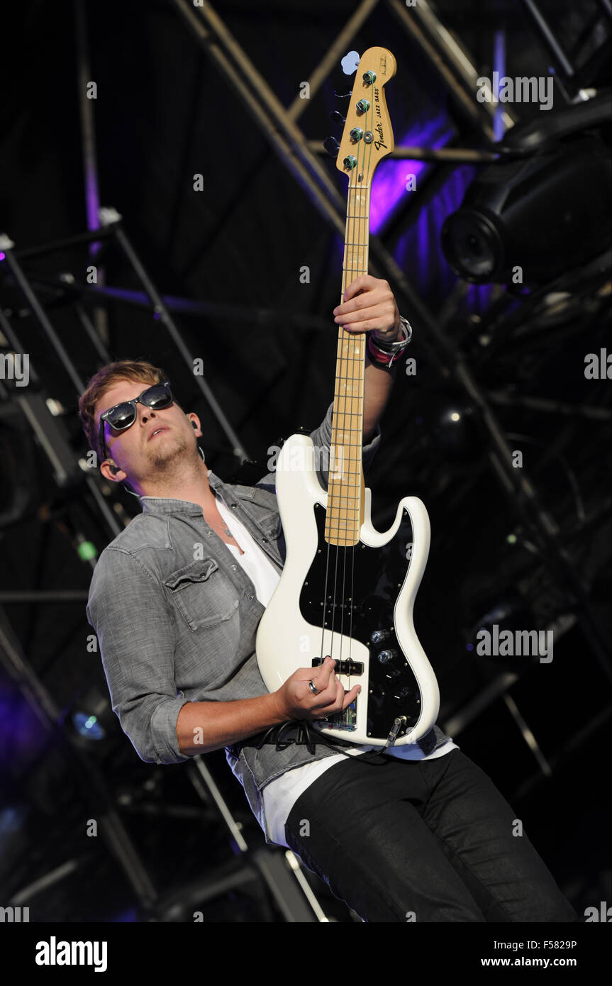 Fusion Festival 2015 - Day 1 - Performances - Rixton Featuring: Rixton ...