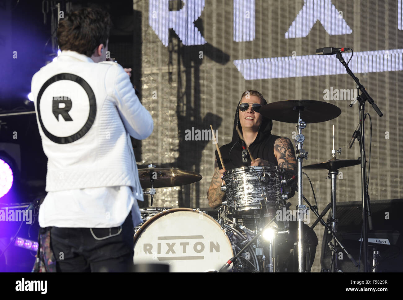 Fusion Festival 2015 - Day 1 - Performances - Rixton Featuring: Rixton ...