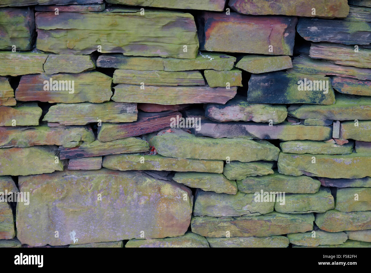 Yorkshire Stone Wall Stock Photo Alamy