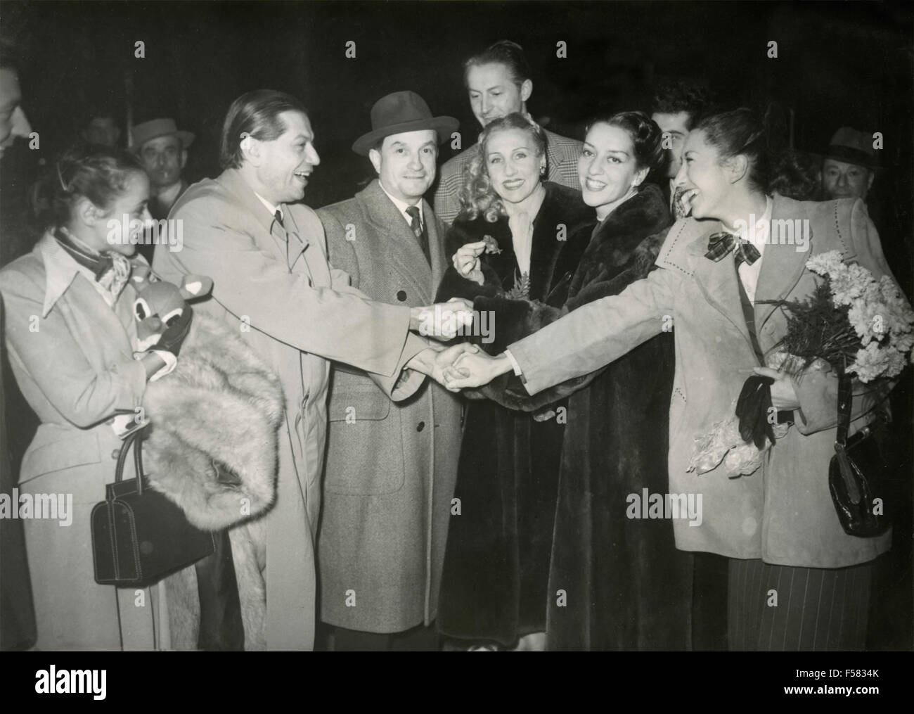 Serge Lifar At The Paris Opera. Plan de trois-quarts souriant de