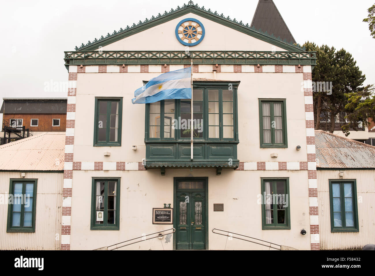 Public building, Ushuaia Stock Photo