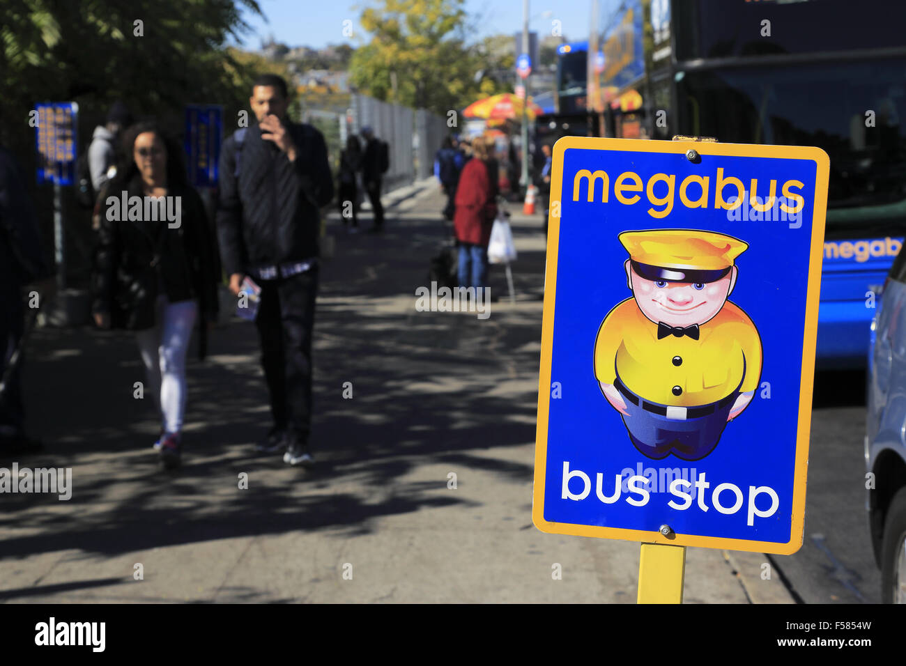 Megabus stop hires stock photography and images Alamy
