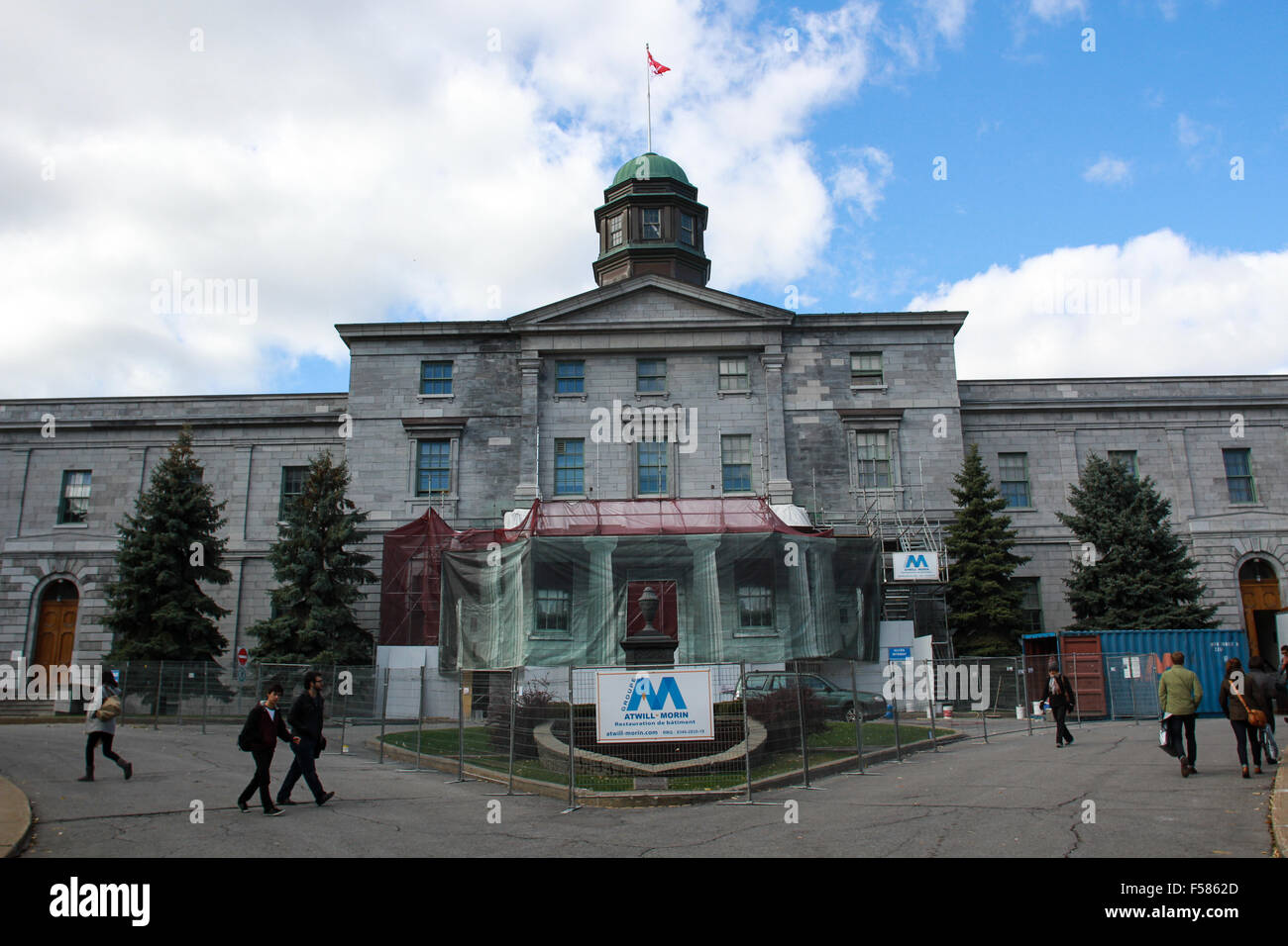 The McGill Arts Building in Montreal, Quebec Stock Photo Alamy