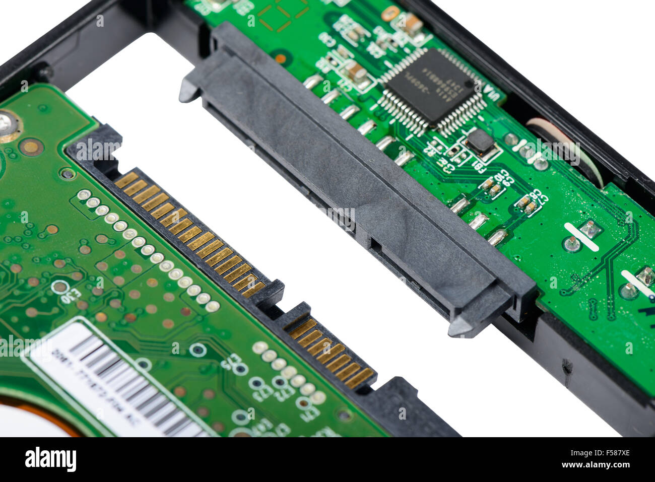 install 2.5 inch Hard disk drive to external enclosure case, isolated