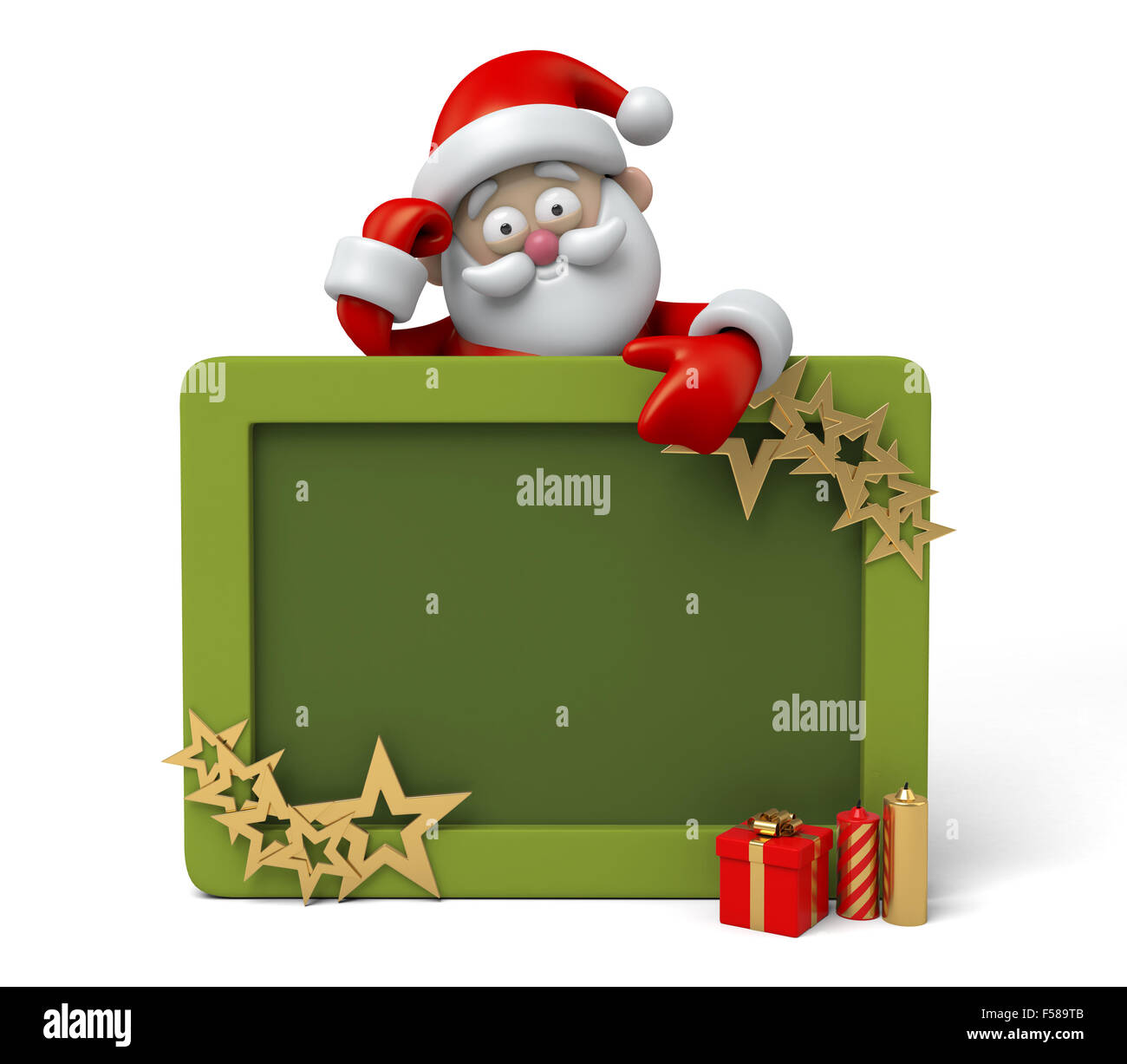 Santa claus frame hi-res stock photography and images - Alamy