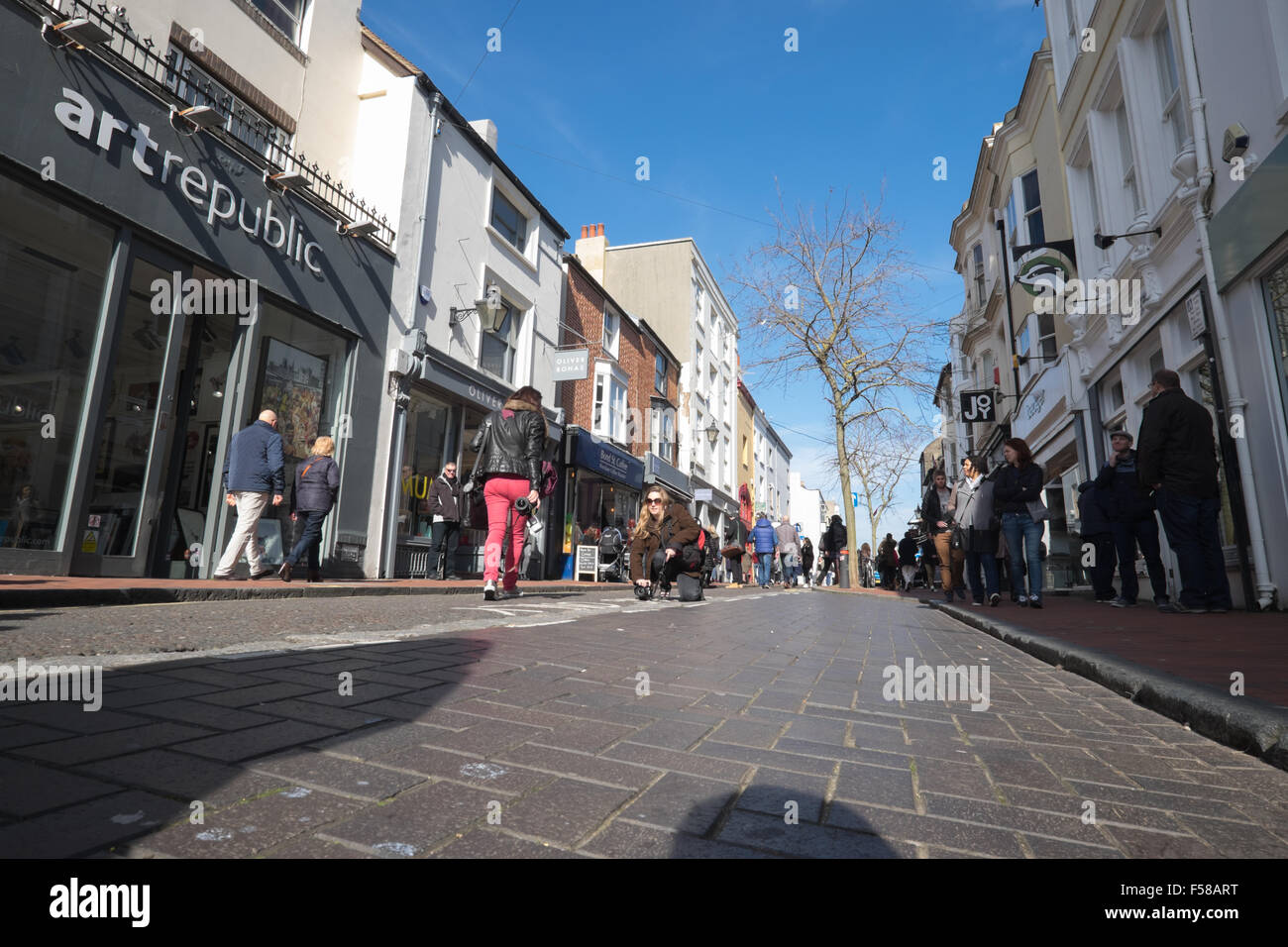 Brighton street photography hi-res stock photography and images - Alamy