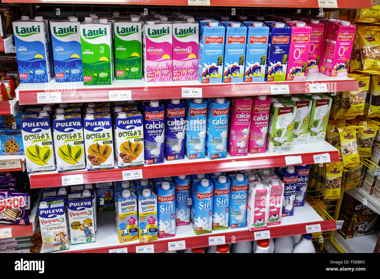 Toledo Spain Europe Spanish Hispanic ultrahigh temperature milk UHT