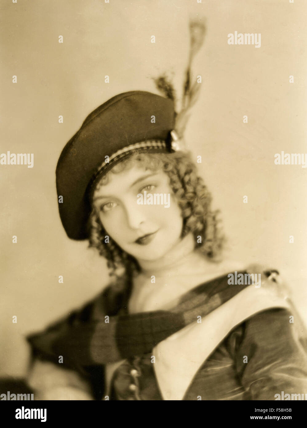 The actress Lillian Gish Stock Photo