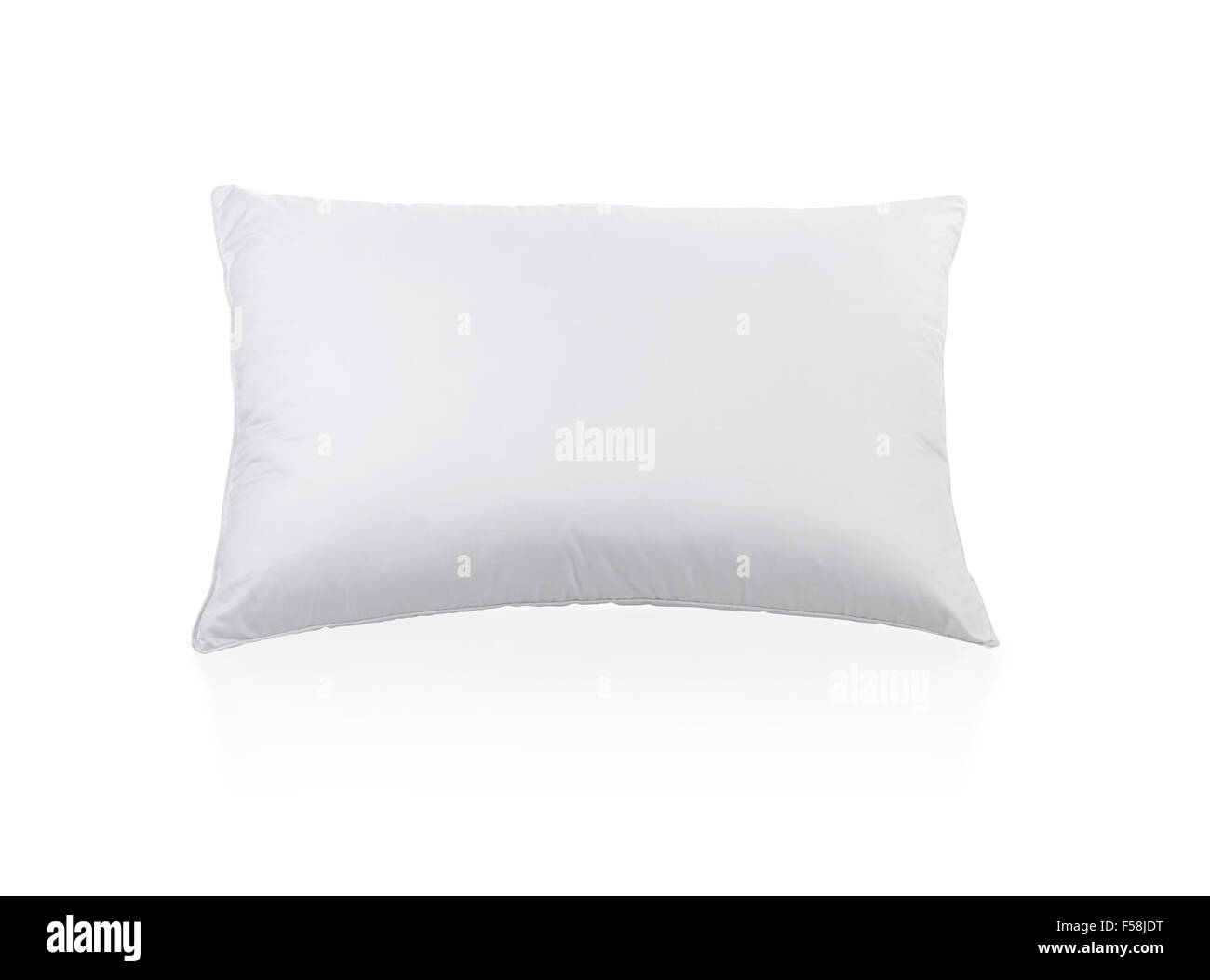 white pillow isolated on white background Stock Photo