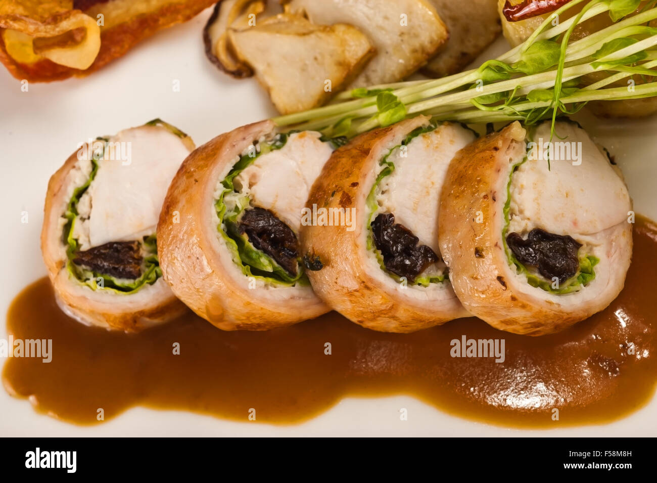Cook Rabbit Saddle Rabbit saddle hi-res stock photography and images - Alamy